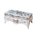 thumbnail image 1 of Metal European Creative Jewelry Box Fashion Exquisite Rose Jewelry Box - Peachwood Comb, Cosmetic Cases, Back to School, Wedding, Christmas,Season, Anniversary, Thanksgiving, Halloween, 1 of 2