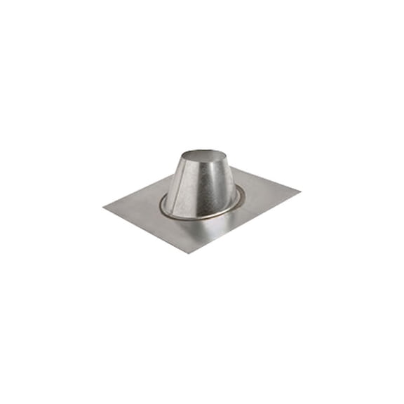 Metal-Fab 4MF Standard Type B Chimney Flashing - For Chimney Pipes with a 4 Inch Inner Diameter
