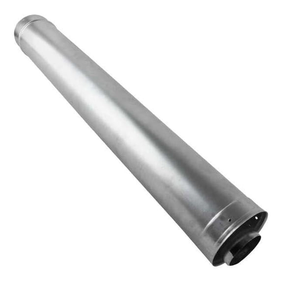 Metal Fab Waterheater Vent Pipe,36In L,3In Dia. RTG20251GD