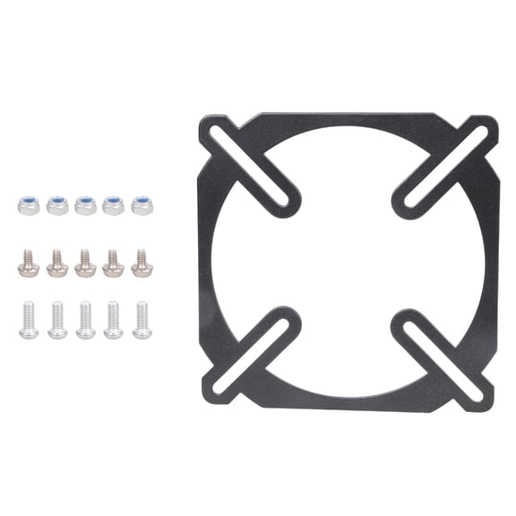 Metal Fan Conversion Bracket 6-12Inch Computer Case Mounting Hardware Optimized Heat Dissipation Design