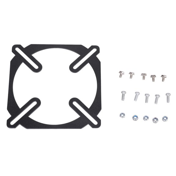 Metal Fan Conversion Bracket 6-12Inch Computer Case Mounting Hardware Optimized Heat Dissipation Design