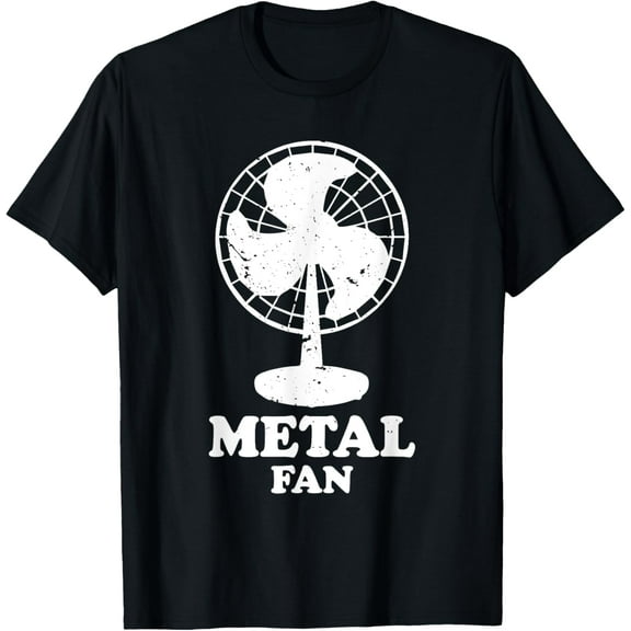 Metal Fan Funny Heavy Metal Music T-ShirtBrand clothing, men and women can wear, black, white, gifts.