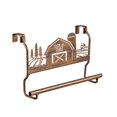 thumbnail image 1 of Metal Farmhouse Over the Cabinet Towel Holder, 1 of 1