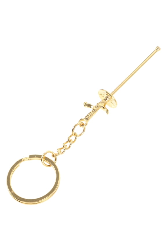 Lanyards for Keys Fencing Design Chains Keychain Cute Locket Lovers Golden