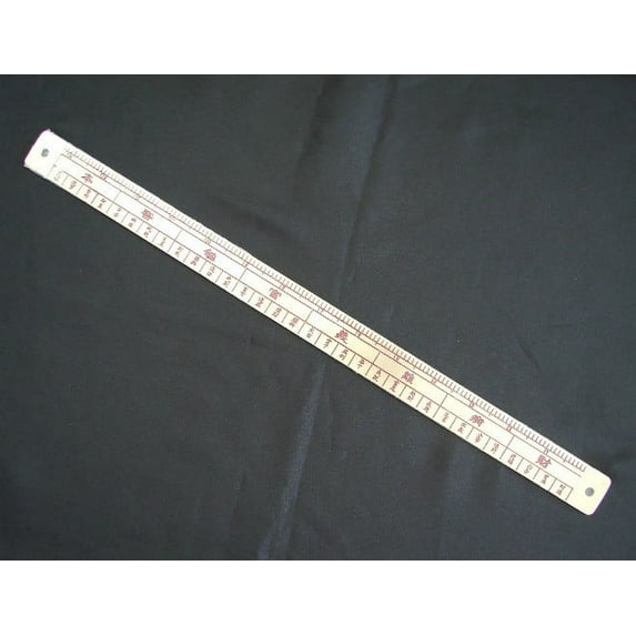Metal Feng Shui Ruler - Ru Ban Ruler