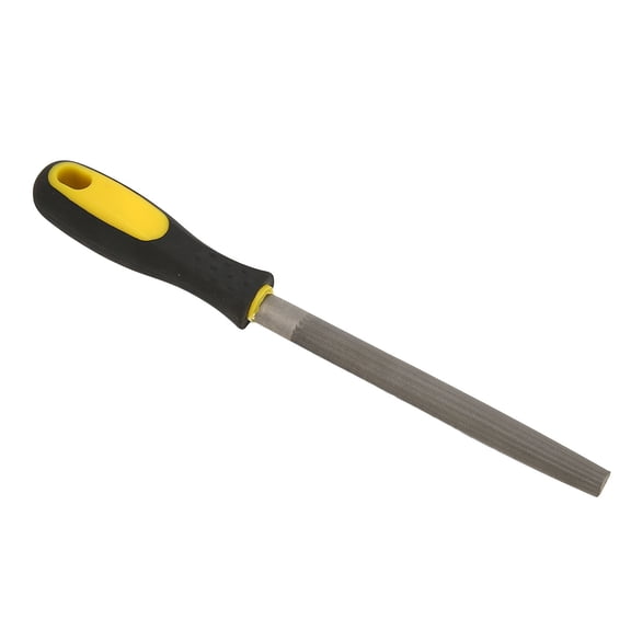 Metal File, Half Round File DoubleGrain T12 Carbon Tool Steel For Steel Copper Aluminum For Metallic Materials