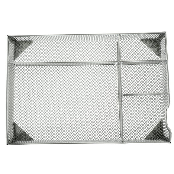 Metal File Rack Desk Organizers and Folder Dresser Drawer Drawers Office Silver