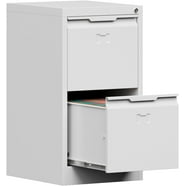 Dextrus 3-Compartment Secure Locking File Cabinet, Mobile Steel Office ...