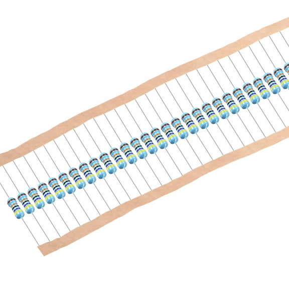 Metal Film Resistors 1/2 Watt 470K Ohm 0.5W 50 Pcs