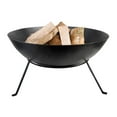 thumbnail image 1 of Metal Fire Bowl with Legs, Black - Large, 1 of 1