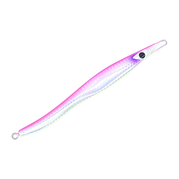Metal Fishing Lure - 100g & 150g Reflective Artificial Bait with Luminous Effect - High Simulation, Bright Color, Prop Jig for Saltwater Sea Fishing Wobbler
