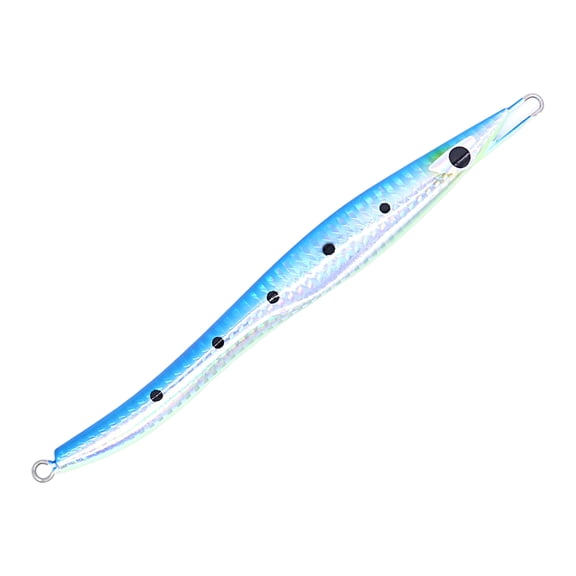 Metal Fishing Lure - 100g & 150g Reflective Artificial Bait with Luminous Effect - High Simulation, Bright Color, Prop Jig for Saltwater Sea Fishing Wobbler