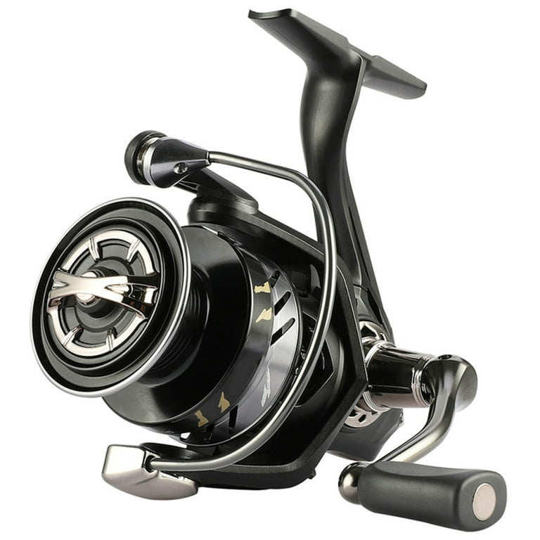 Metal Fishing Spinning Reels Smooth Powerful Lightweight Baitcast Tackle  Accessories BK3000 