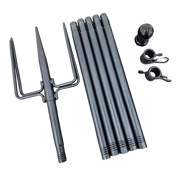 Metal Flag Base With 5 Leg Design For Outdoor Flags In Garden Or Commercial Areas
