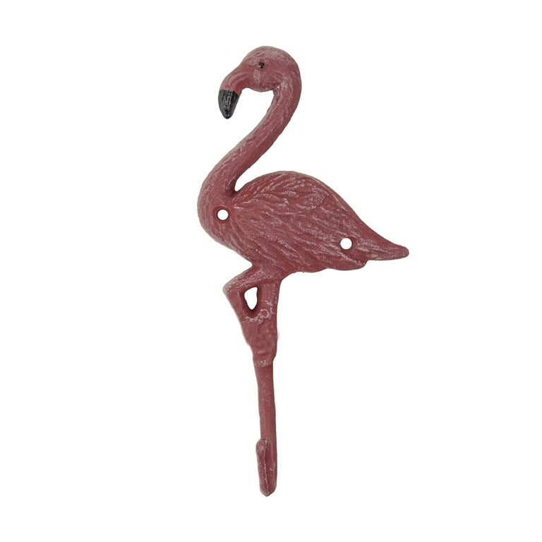 Pink Flamingo Coat Hat Key Hook Kitchen Towel Rack Coastal Beach Wall Home Decor Pink Flamingo Coat Hat Key Hook Kitchen Towel Rack Coastal Beach Wall Home Decor