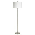 thumbnail image 1 of Metal Floor Lamp with Tubular Support and Push Through Switch, Silver- Saltoro Sherpi, 1 of 5