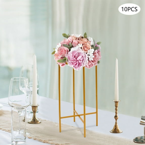 Metal Flower Stand Party Wedding Centerpiece Column Holder Rack Decor