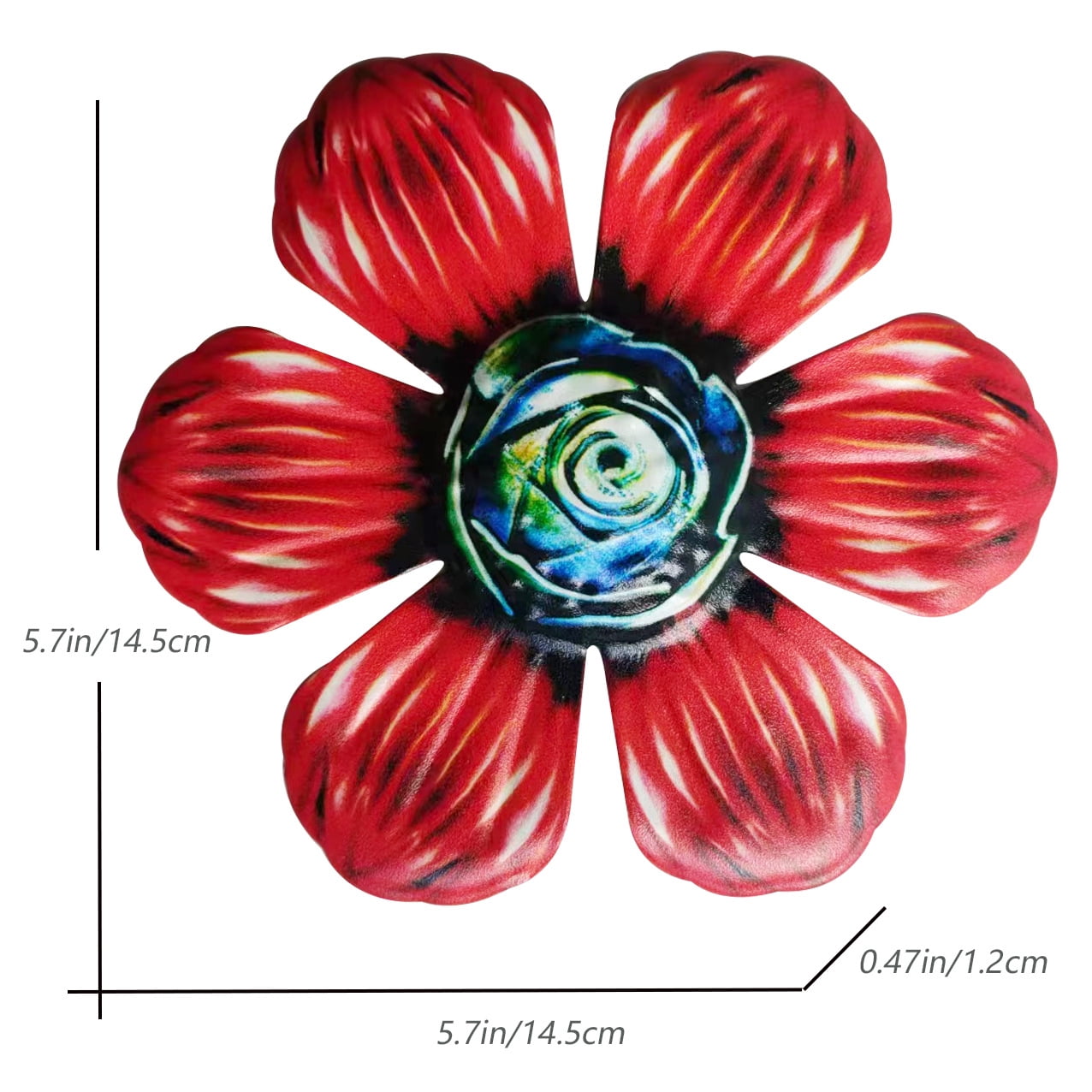 Metal Flower Wall Decor Iron Art Flower Wall Art Decor Metal Floral