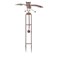 thumbnail image 1 of Metal Flying Owl Rocker Stake - Rustic - Medium, 1 of 1