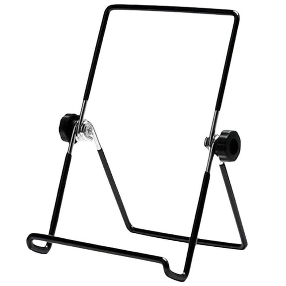 Metal Foldable Stand Adjustable Desktop Support with Flexible Viewing Angle for Phones and Tablets