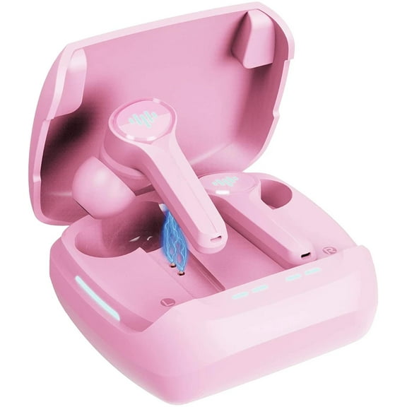 Metal Forge TWS Air Gaming Earbuds- Pink