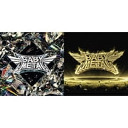 Metal Forth X & Metal Resistance Gold & Black Splatter Vinyl/2LP