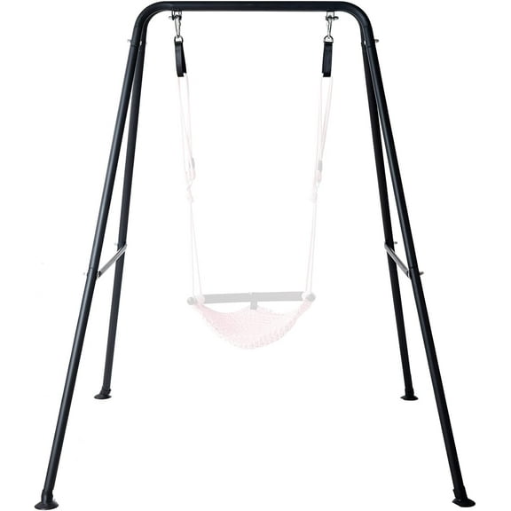 Metal Frame Full Steel Swing Stand, Hold up to 440 lbs, Outdoor or Indoor Hanging Swing Stand only, Swings not Included