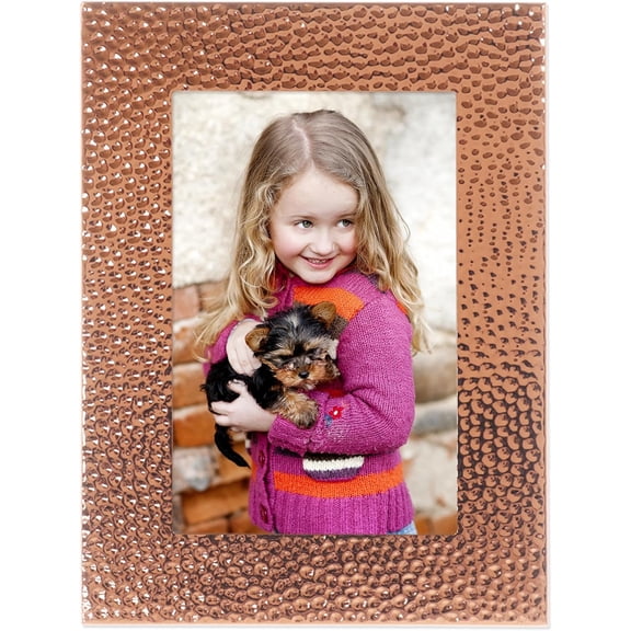 Metal Frame, Hammered, Copper