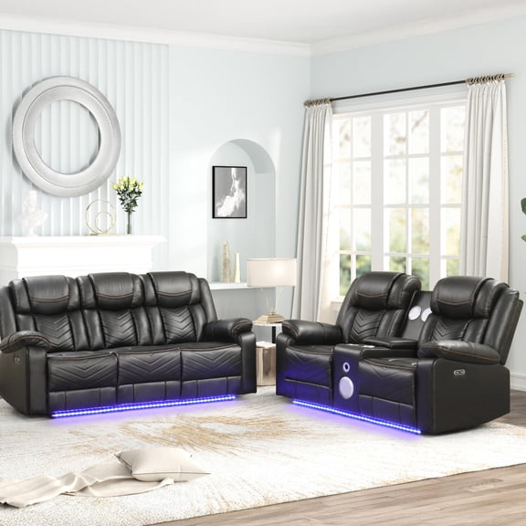 Metal Frame | LED Lighting Base | Living Room, Durable and Ambiant Furniture
