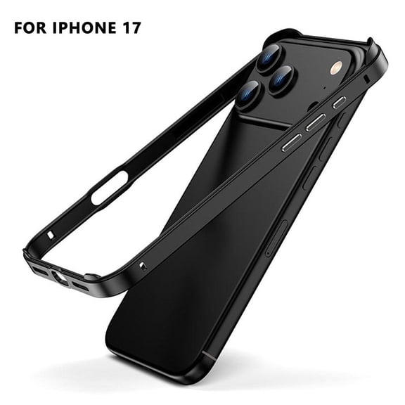 Metal Frame Phone Case, Hollow Heat Dissipation, for 17 Series, Aviation Aluminum Alloy