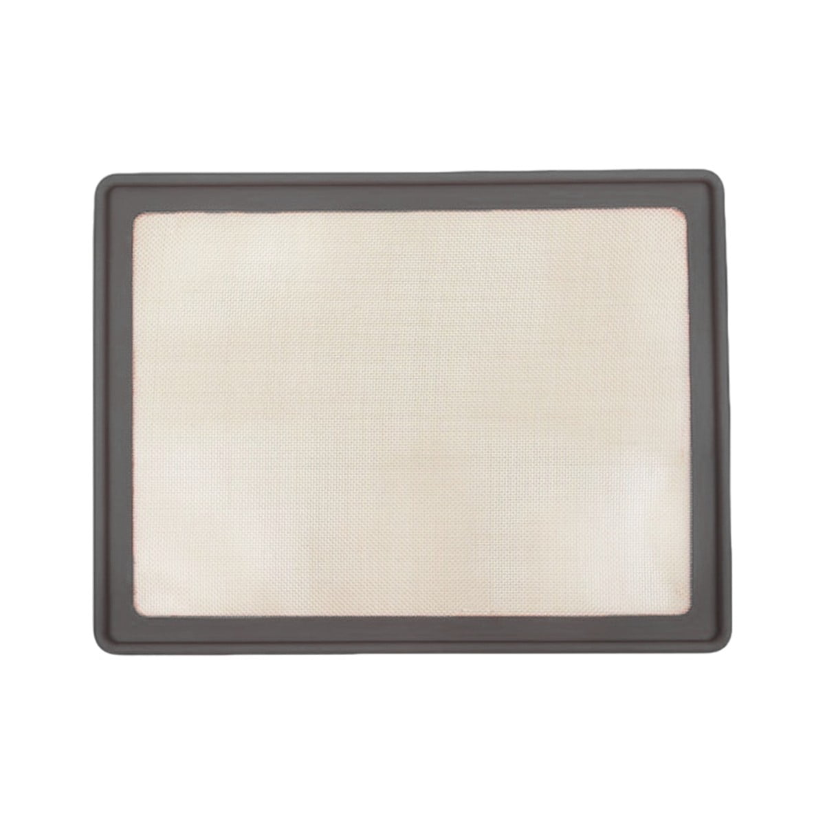 Metal Frame Silicone Mat Non-Stick Oven Sheet Liner Kitchen Baking Tray 42X32Cm