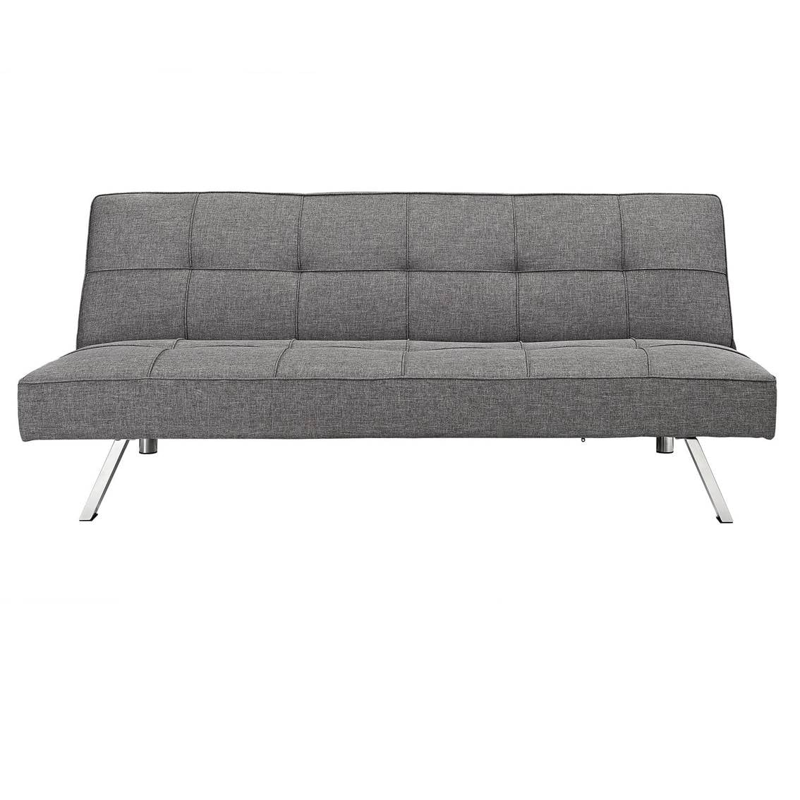 WOOD FRAME, STAINLESS LEG, FUTON, SOFA BED  Espresso main image 1