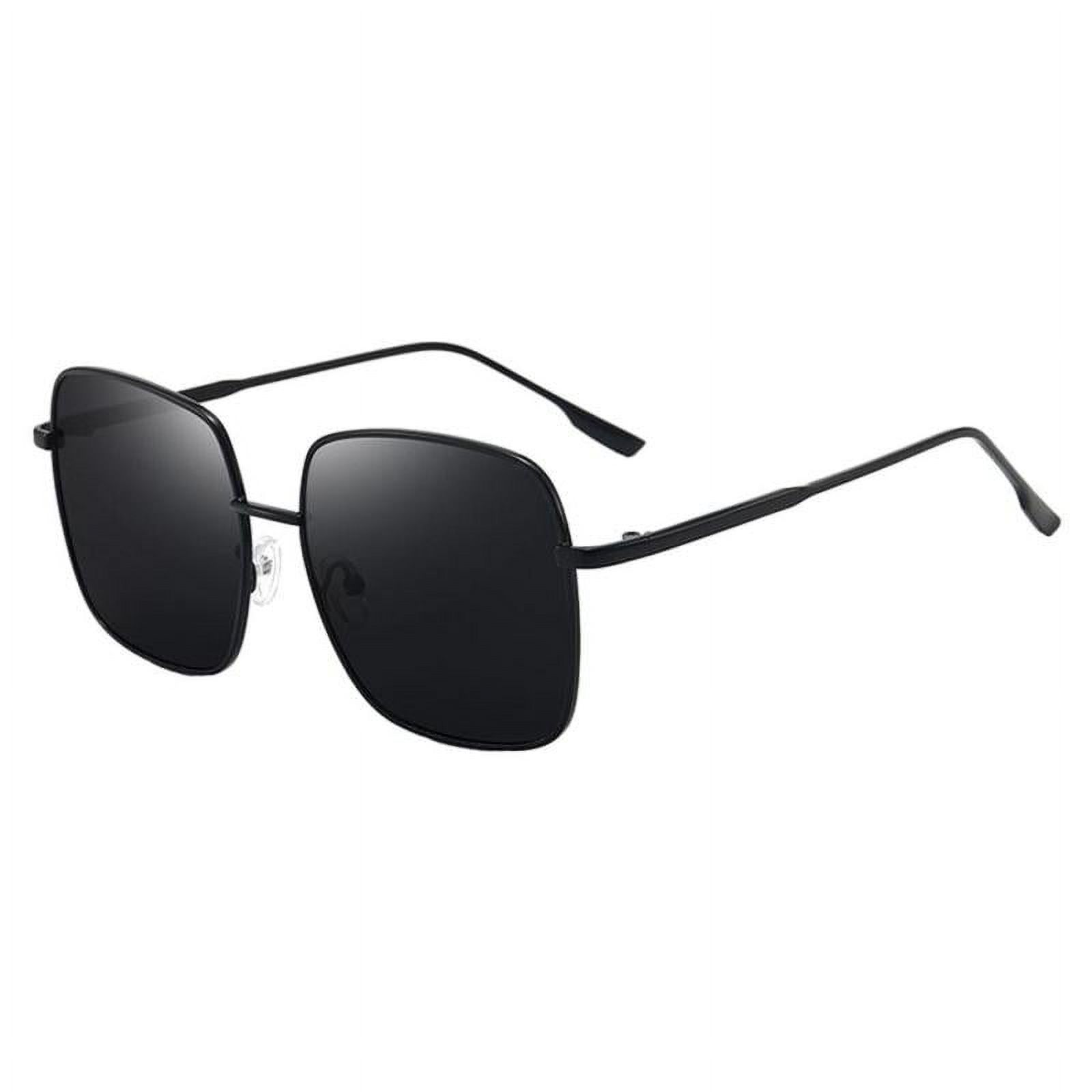 WEB EYEWEAR Black Metal Sunglasses