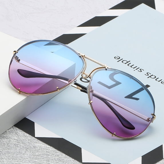 Metal Frame Sunglasses with PC Lenses 99% Visible Light Transmittance for Marine Activities and Durable Eyewear Ideal