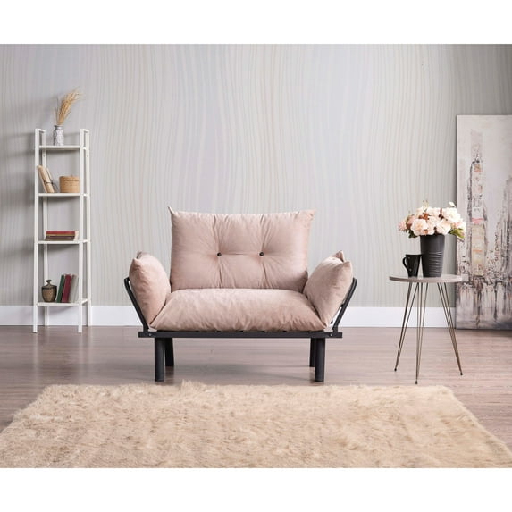 Metal - Framed Love Seat - Durable and Sturdy for Long - Term Use
