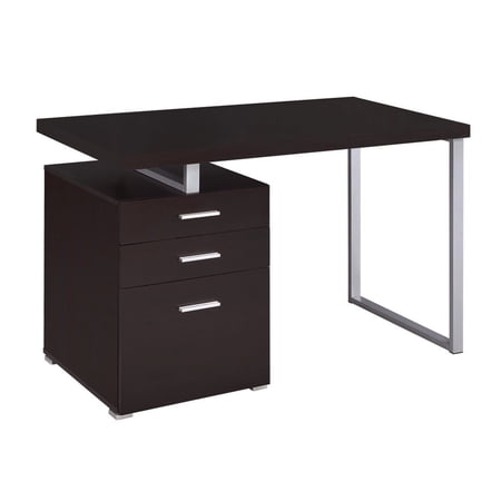 Metal Framework with Silver Finish - Durable Office Desk - Office Setup - Ensure Long - Term Use