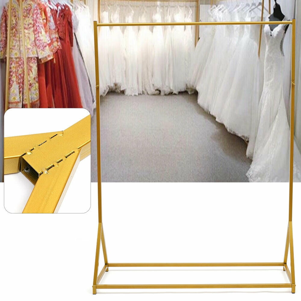 Metal Freestanding Garment Rack Clothes Display Rack Wedding Dress ...