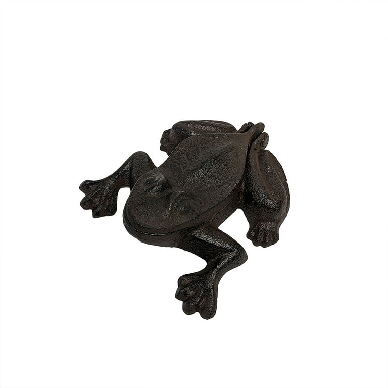 Frog Cast Iron Hide A Spare House Key Door Lock Small Box Outdoor Garden Decor Frog Cast Iron Hide A Spare House Key Door Lock Small Box Outdoor Garden Decor