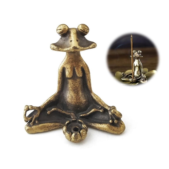 Metal Frog-Shaped Scented Candle Holder for Home Decor, Creating Warm and Romantic Atmosphere in Living Room, Bedroom, Bathroom