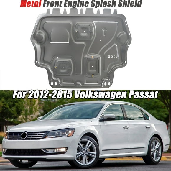 Metal Front Engine Splash Shield Guard Fit For 2012-2015 Volkswagen Passat Sedan