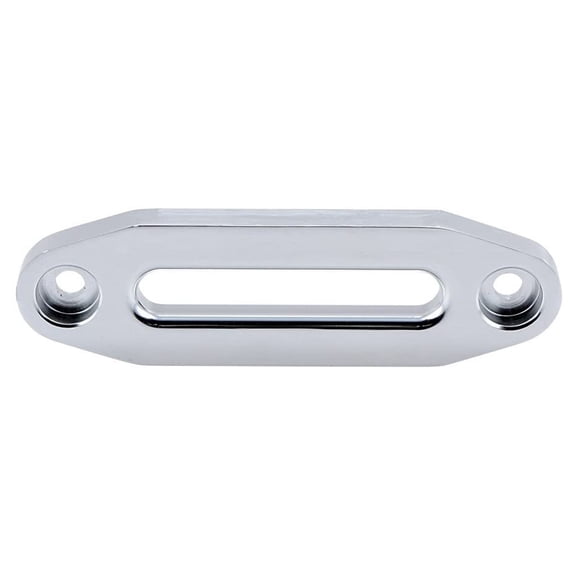 Metal Front Rear Hawse Fairlead Winch 4-7/8'' 124mm Mount Bolt Centers for 3000LBS ATV UTV Rope Cable Vehicle Accessory
