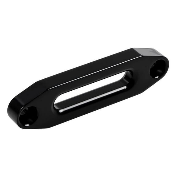 Metal Front Rear Hawse Fairlead Winch 4-7/8'' 124mm Mount Bolt Centers for 3000LBS ATV UTV Rope Cable Vehicle Accessory
