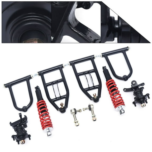 Metal Front Suspension Arm Kit Assembly Upper Lower Swingarm For ATV Quad Bike Go Kart New