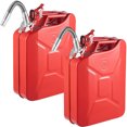 Metal Fuel Can 5.3 Gal with Flexible Spout, ColdRolled Tech Steel