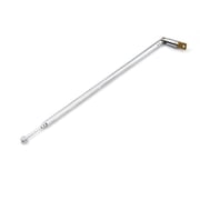 Metal Full-channel AM FM Radio Telescopic Antenna 63cm Length 4 Sections