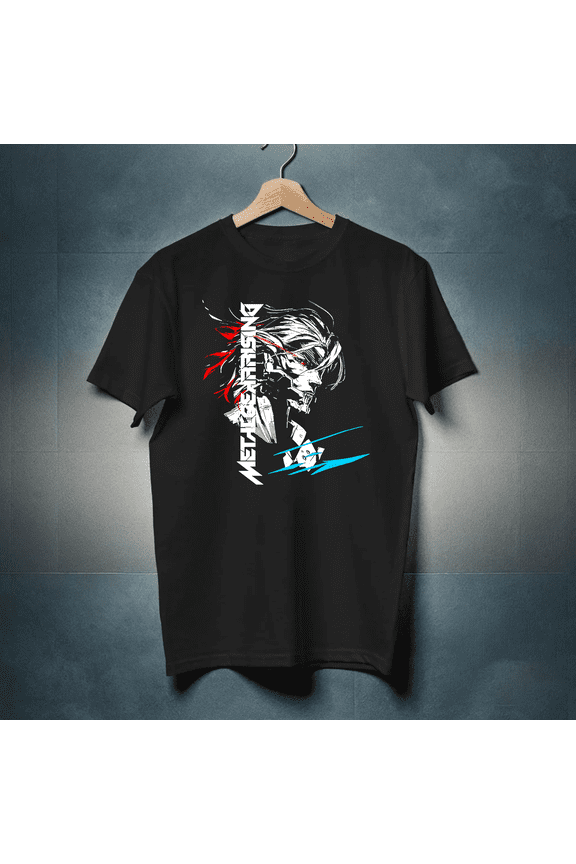 Metal GEAR SOLID RISING INVERTED Accessories Shirt for Men Women gamer