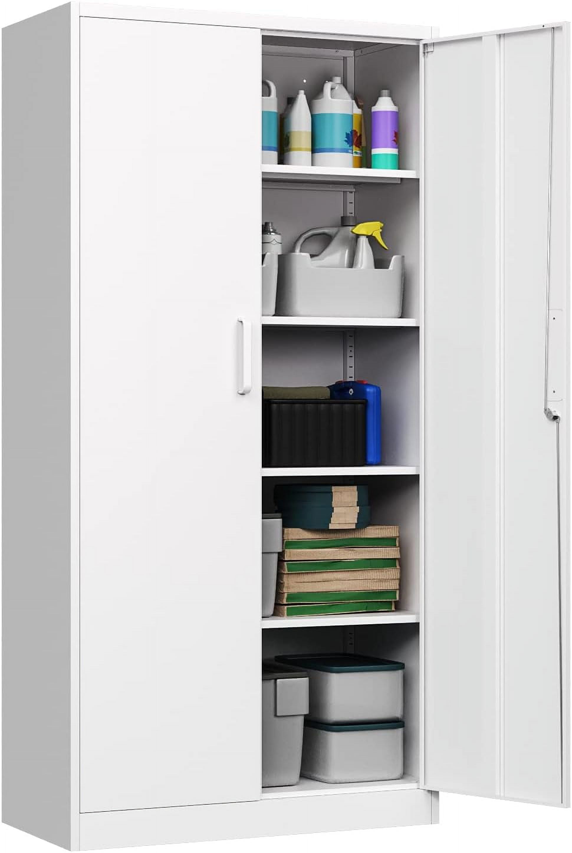 Metal Garage Storage 71inch Tall Storage with