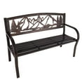 thumbnail image 1 of Metal Garden Bench, Mountain View, 1 of 3
