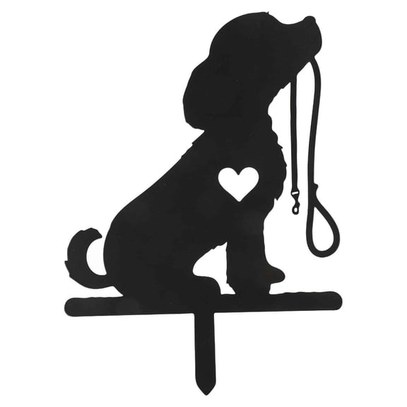 Metal Garden Decor Iron Garden Stake Weather Resistant Easy To Install