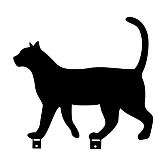 Metal Garden Decors Metal Yard Garden Stakes Yard Decorations Outdoor Garden Insert for Flowerbeds